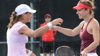 Simona Halep / Monica Niculescu, doubles point of the year ? @ Rogers Cup Montreal