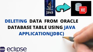 How to delete data in Oracle database using Java .JDBC tutorial to delete data from oracle database.