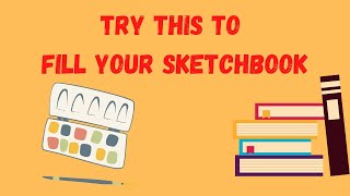 Try this to Fill your Sketchbook! (Beginner Friendly!)|The Cartooningchannel