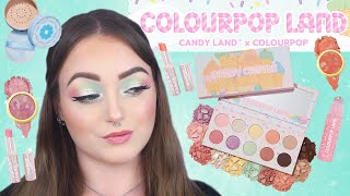 *omg* NEW COLOURPOP LAND COLLECTION REVIEW AND TUTORIAL