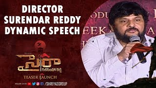 Director Surendar Reddy  Dynamic Speech @Sye Raa Narasimha Reddy Teaser Launch