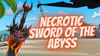 AQW - NEW WEAPON | GETTING THE NECROTIC SWORD OF THE ABYSS