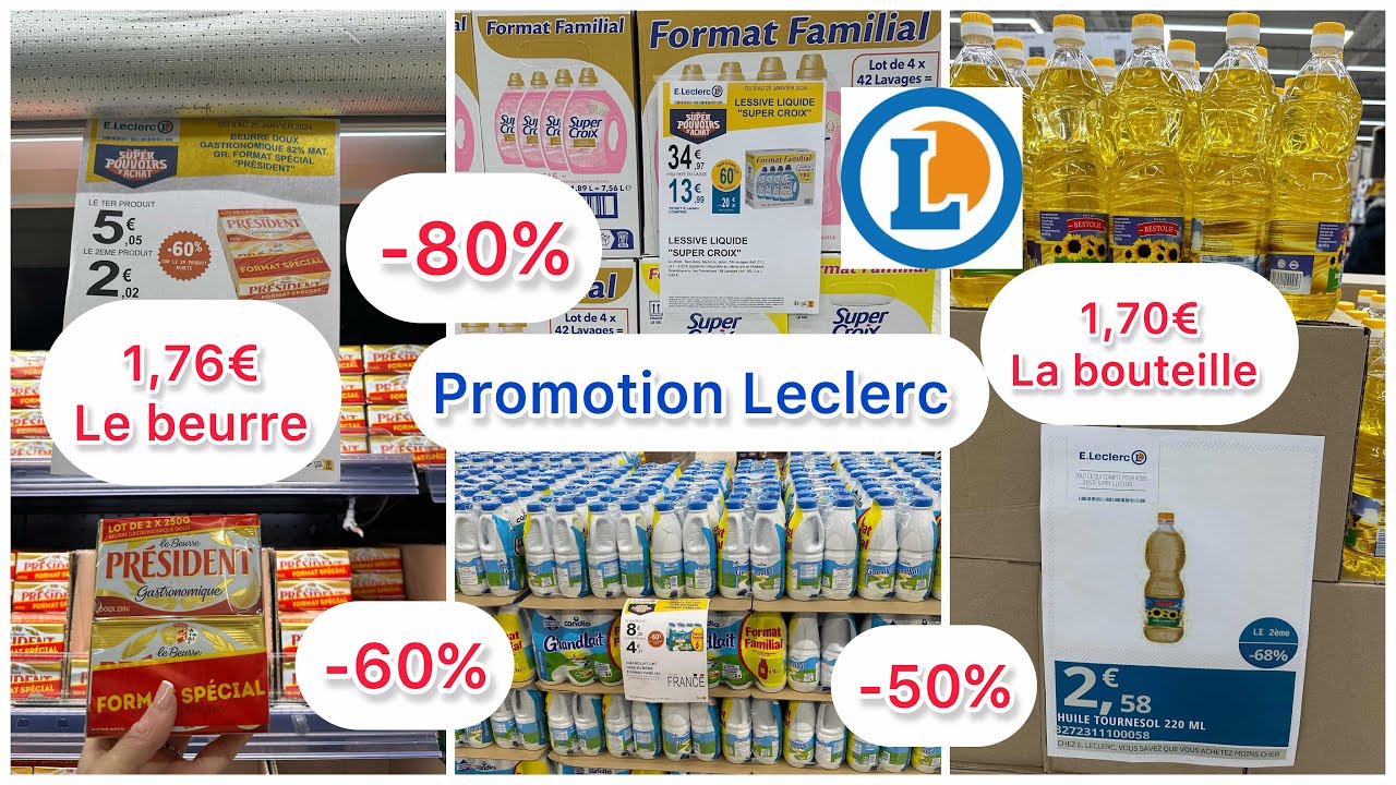 E.Leclerc Promotion ALIMENTATION - Jusqu’au 20.01 #leclerc #promo # ...