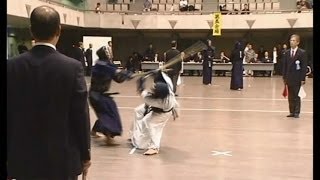 kendo　内村良一　強力な突き（東京都予選2013）