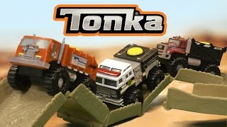 Tonka Climb-Overs Fire Stomper, Trash Treader & Heavy Hauler Starter Packs from Funrise