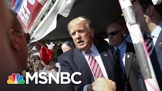 Candidate Donald Trump Vs. President On The Military | The 11th Hour | MSNBC