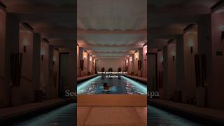 THE secret underground spa in London!
