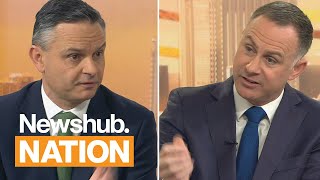 Election-year Climate Change Debate: Passionate James Shaw & Simon Watts butt heads | Newshub Nation