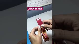 Aprenda comigo a fazer um chaveiro lindo e fácil!