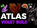 ATLAS Build with 5 Violet Archon Shards | Whispers in The Walls  [Warframe]