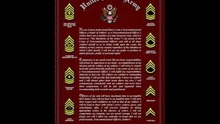 DoD Army - The NCO Creed