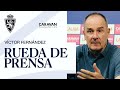 EN DIRECTO | Rueda de prensa de Víctor Fernández