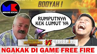 ANAK PUBG NGERUSUH DI GAME FREE FIRE.. FEAT SQUAD KAMPRET HUAHAHAHA