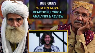 Tribal People React to BEE GEES Stayin' Alive For The First Time