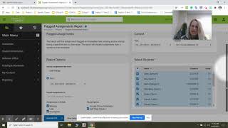 Printing Flagged Assignment Reports