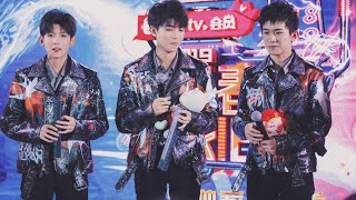 〖TFBOYS-凯源玺〗#TFBOYS组合  Karry Roy Jackson《2018.12.31 为了拍儿子抓娃娃真的太艰难了 focus ​​​》『 王俊凯 王源 易烊千玺 』