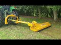 alpego tl33 fully offset flail mower