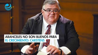 Aranceles no son buenos para el crecimiento, empleo e inflación: Carstens