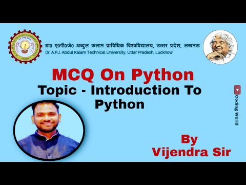 PYTHON-SESSION-1-MULTIPLE CHOICE QUESTION ON INTRODUCTION TO PYTHON ...