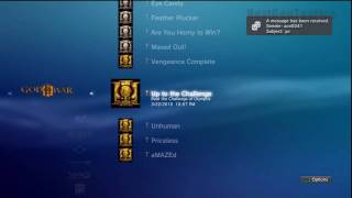 God of War III Trophy Guide: General Guide and Quickest Path to the Platinum Trophy Video in HD