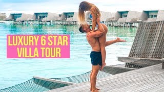 MALDIVES OVER WATER VILLA TOUR 2018