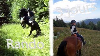 Vlog: Rando à cheval de 3 jours !