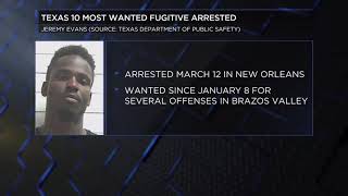 Two of Texas' Most Wanted arrested, including former Bryan resident