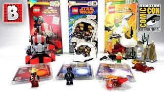 ALL LEGO Comic Con San Diego 2018 Exclusives Review! | SDCC Collection