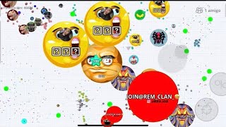 🔥DESTROYING REM CLAN (agar.io)