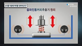 소리를 이용해 커피를 내려마신다? / YTN 사이언스