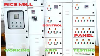 ⚡⚡ || RICE MILL Control Panel with APFC  ||  ⚡⚡