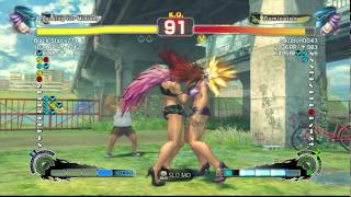 USFIV~ Poison (takubon0043) vs.  Poison (Black Star x77x) HD