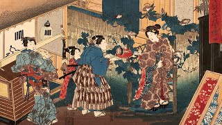 Relaxing Traditional Japanese Music - Japanese Koto, Shamisen - Edo Period