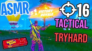 ASMR Gaming 😴 Fortnite OG Tactical Tryhard! Relaxing Gum Chewing 🎮🎧 Controller Sounds + Whispering 💤