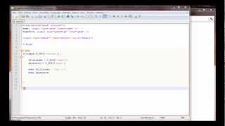PHP and POST Method Form Tutorial Part 2