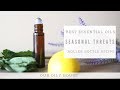 Essential Oil Roller Bottle for Seasonal Threats