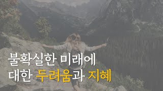 불확실성 속에서 편해지는 법