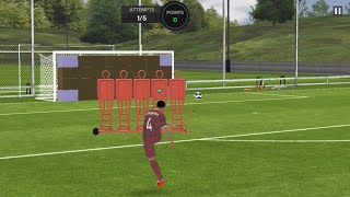 FREE KICK TUTORIAL FIFA MOBILE! HOW TO PRACTICE FREE KICK IN FC MOBILE! FC MOBILE 24 NIGERIA
