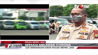 Nekat Beroperasi, Sebanyak 228 Kendaraan Travel Disita Polda Metro Jaya | tvOne