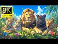 EXPLORE ANIMAL MARVELS 8K |🌎The Majestic Animal Kingdom and Captivating Cinematic Sound