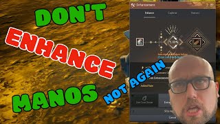 DO NOT ENHANCE MANOS IN BLACK DESERT | Lifeskilling Gear Enhancing BDO | Blue Reacts