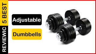 ✅  Best Adjustable Dumbbells Amazon In 2023 ✨ Top 5 Tested & Buying Guide