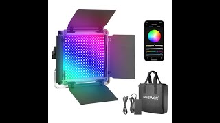 Neewer RGB 660 Pro Panel studio light review