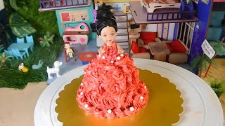 Princess Dolls 👸Mini Cake | Amazing Doll Cake #minicakes #minicakemagic