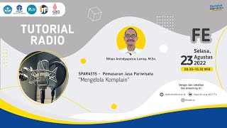 Mengelola Komplain ~  SPAR4315 Pemasaran Jasa Pariwisata