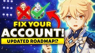 5 Steps to Fix Your Genshin Account (Updated Roadmap for New & Returning Players)