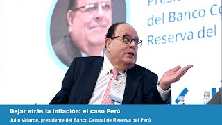 Dejar atrás la inflación: el caso Perú