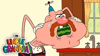 Stuck with a Watermelon | Uncle Grandpa | Cartoon Network