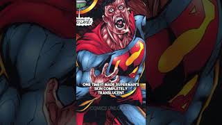 Red Kryptonite effects on Superman