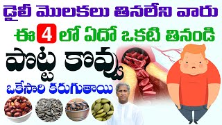 డైలీ మొలకలు తినలేని వారు | Top Best Seeds For Dissolve Fat\u0026 Stomach | Dr Manthena Satyanarayana Raju